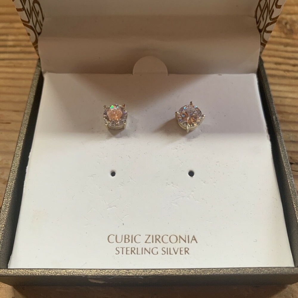 GIANI BERNINI Sterling Silver Cubic Zirconia Stud
